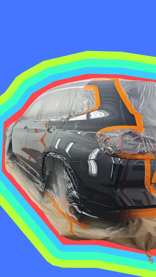 BMW X5: Устранение повреждений после ДТП, локальная покраска и полировка — фото ПОСЛЕ ремонта и покраски в Колпино | GGS Сервис